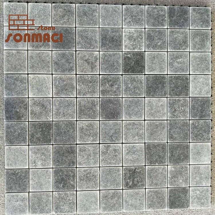 New Design Grey Natural Mosaic Stone Tile for Floor and Wall