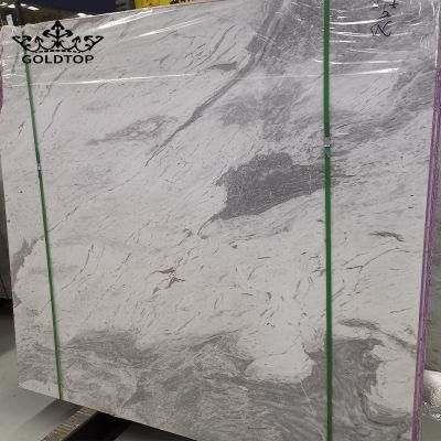 Natural Stone Polished/Honed Surface Black/White Elba Grey Marble Countertop for Wall/Floor/Interior Design/Home Decor