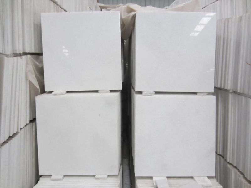 Vietnamese Crystal White Pure White Marble Slabs/Tiles