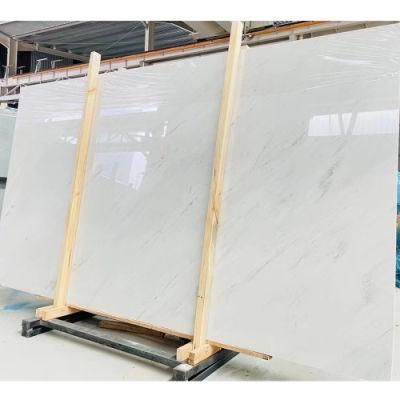 Natural Polished Yugoslavi Polaris Sivec White Marble Slabs for Floor Tile, Countertop