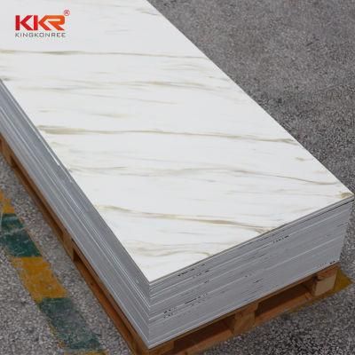 Stone Veneer Solid Surface Slab Artificial Quartz for Kitchen and Bathroom