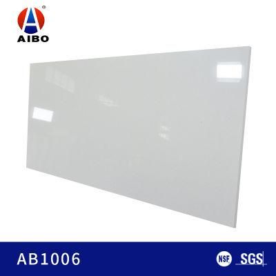 China Suppliers White Big Grain Artificial Quartz Stone Prices Slabs for Worktops