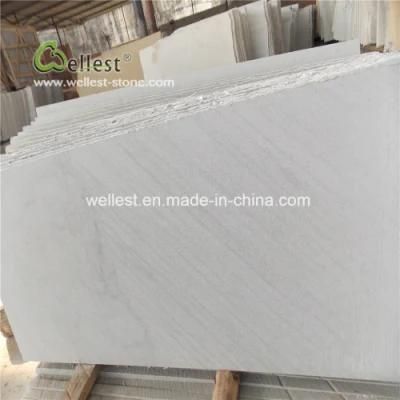 Polished/Flamed Surface White Sandstone Tile for Wall Cladding/ Flooring Stickers