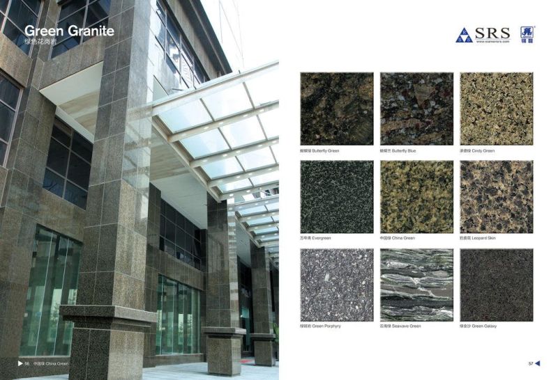 Natural Stone G602/G603/G654/G664/G687/G383 White Pink Grey Brown Granite Tiles for Flooring/Wall Cladding/Stairs/Steps/Pool Coping Stone Tile Paving