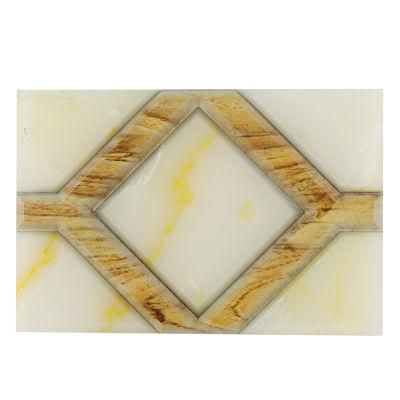 Artificial Backlit Onyx Stone Slabs Faux Alabaster Resin Panles