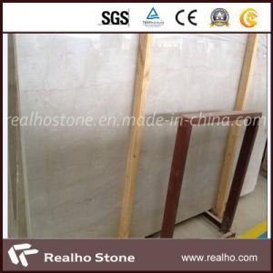 Polished California Botticino Beige Marble Slab for Vanity Top
