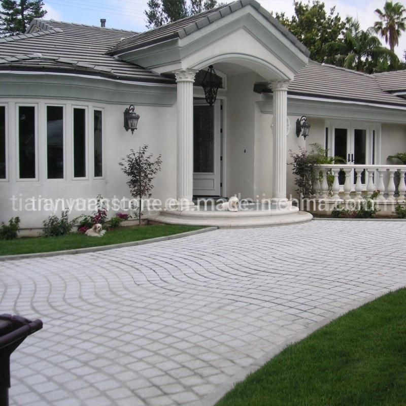 Flamed Light Grey Lunar Pearl Granite Swimming Pool Paver
