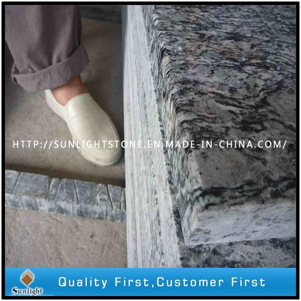 Cheap Chinese Seawave White Granites for Stairs or Floor Tiles