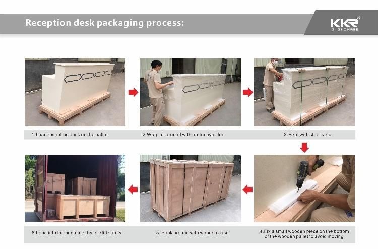 Customized Acrylic Solid Surface Countertops Vanity Tops