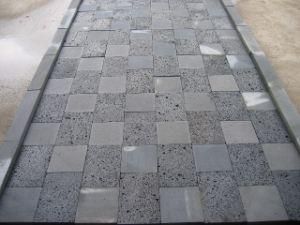 Light/Dark Lava Grey Basalt Paving/Wall Cladding Stone Tiles
