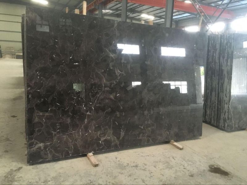 Dark Emparador Marble Slab