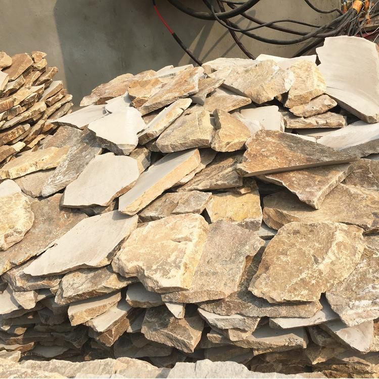 Tiger Skin Yellow Flexible Slate Stone Veneer Tiles