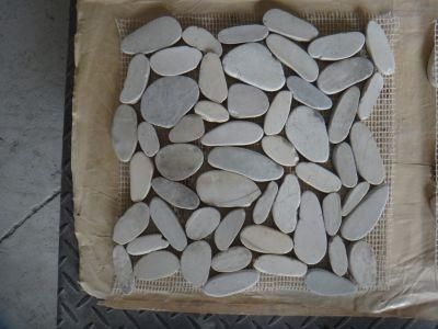 Machine Pebble/River Polished Pebbles for Landscaping Natural Pebble on Mesh Pebble Tiles