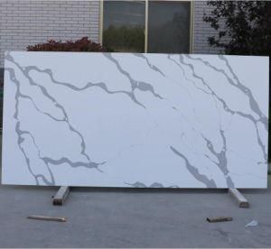 Kzs610 Calacatta Agglomerated Quartz for Vanity Tops