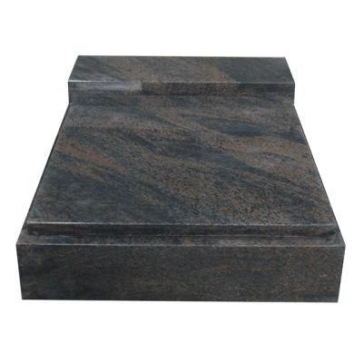 Indian Paradiso Classic Granite Memorial Mini Urn Tombstone and Monument