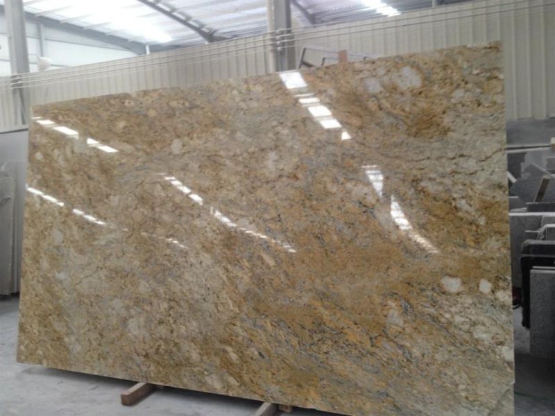 Natural Stone Yellow Marble for Home/Kitchen Decoration