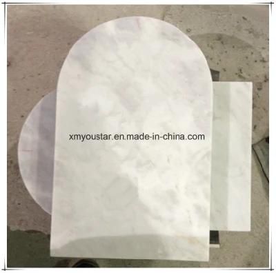 Wholesales White Marble Tombstone Memorial Stones Headstone for Graves