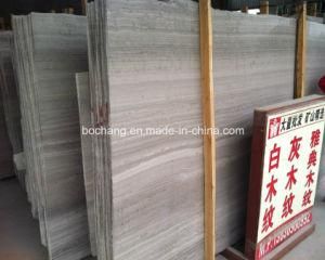 Natural Grey Wooden Marble for Floor Tile Slab