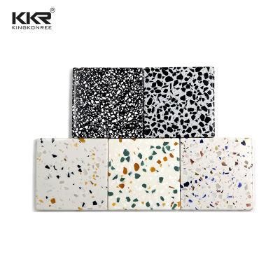 Korean Artifcical Stone 100% Pure/Modified Acrylic Solid Surface for Table Tops/Kitchen Countertop with Smooth Veins