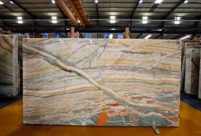 Polished Yellow Onyx Marble Slab for Flooring / Wall