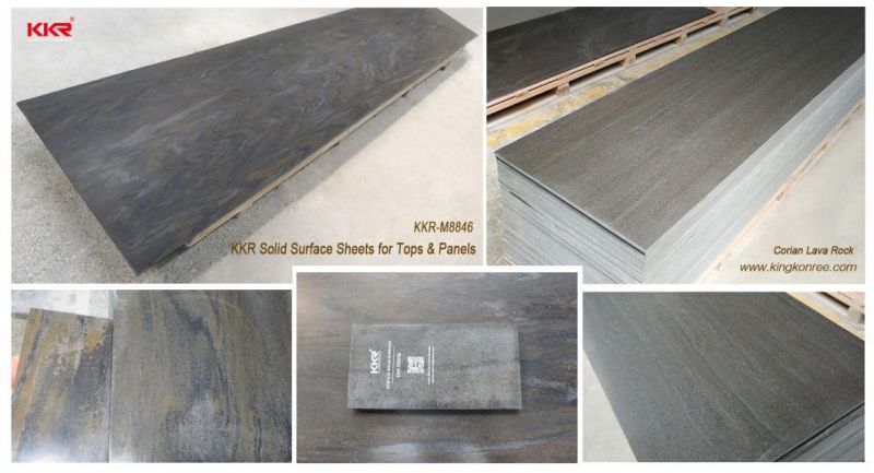 Artificial Marble Viening Solid Surface Corian Sheets Decoration Materials