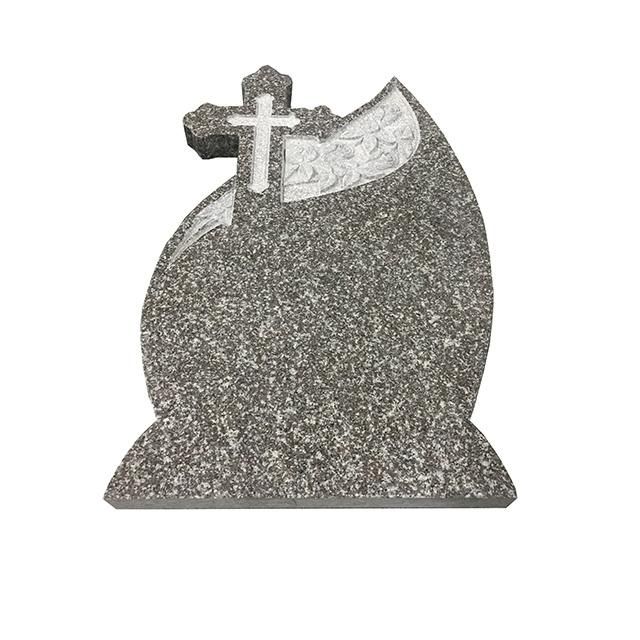 G664 Brown Star Granite Tombstone Headstone for Cemetery Memorials