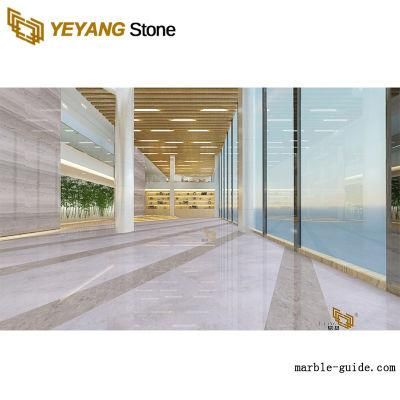 Polished China Marble White/Calacatta/Snow/Tesla/Cararra with Kitchen Slab Material for Engineering