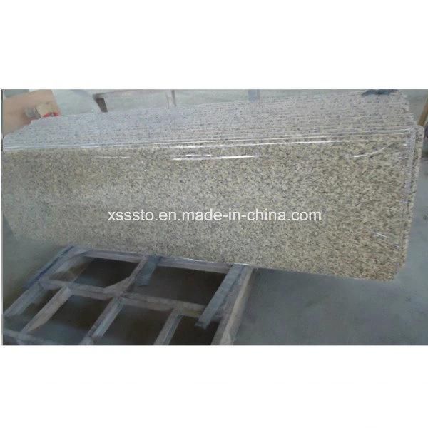 Customized Polished Black Granite Bathroom Vanity Tops