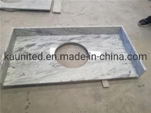 River White Marble Kitchen Countertop