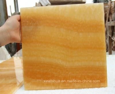 China Honey Onyx Slabs Washbasin Yellow/Onyx Marble Skirting Tiles Pencil/Liners