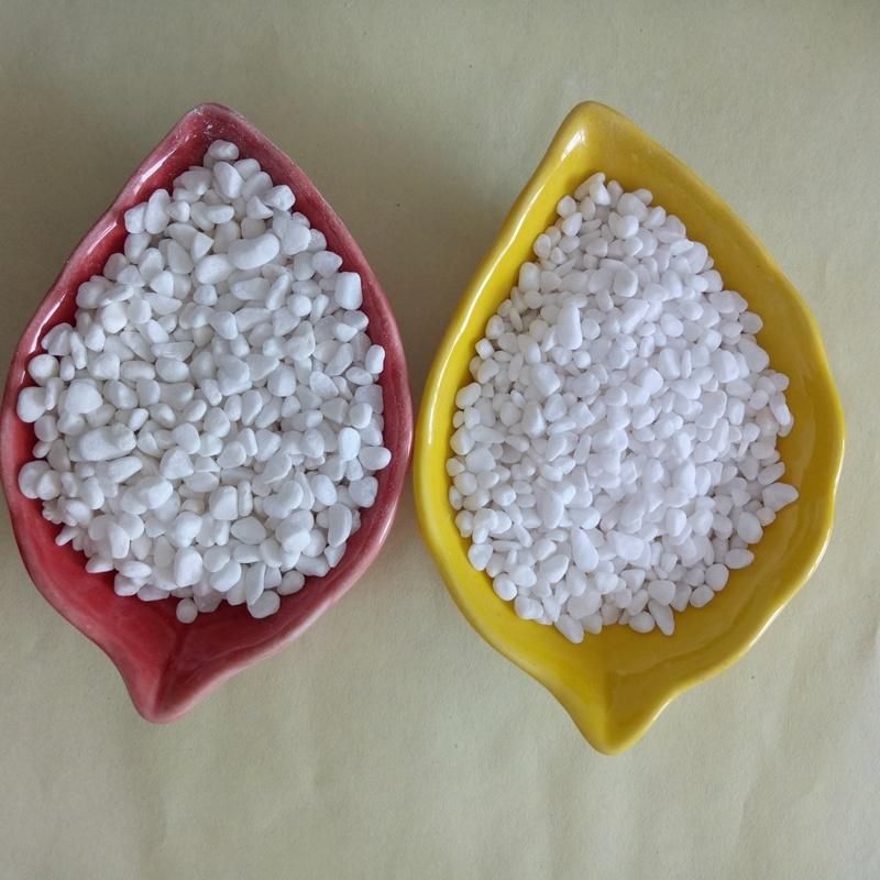 Supply Natural White Color Cobblestone for Decorate Polished Pebble