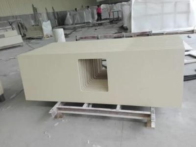Special Sale White Artificial Quartz Slab for Kitchen Countertop