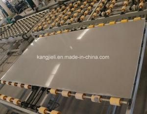Polishes Big Slab Pure Grey Color Artificial Quartz Surface