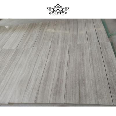 Kitchen Bathroom Living Room Interior Decoration White Wood Natural Marble Floor Wall Tiles