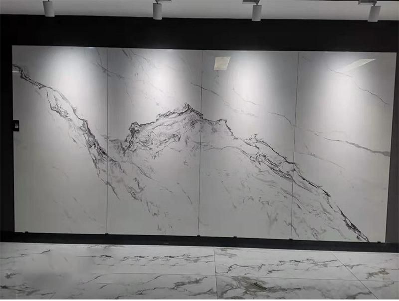 Low Price Artificial Marble Imitation Floor Wall Panel with Italy Quartz Sintered Stone