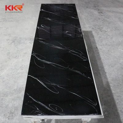 Marble Like Color Solid Surface Slabs for Countertop Kitchentop Vanity Top Wall Panel