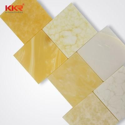 Translucent Solid Surface Sheet for Countertop Wall Panel Decoration Solid Surface