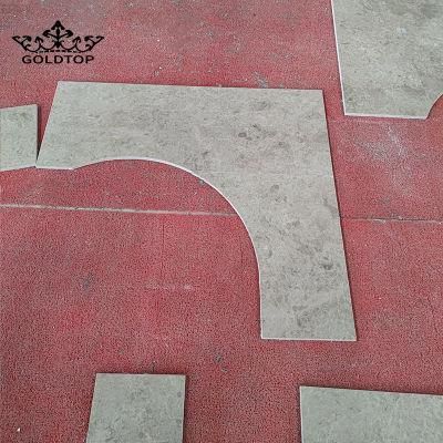 Natural Stone Turkish Cream Grey Marble, Outman Grey Marble Slab for Interiors/Indoor/Floor/Wall Decoration/Background