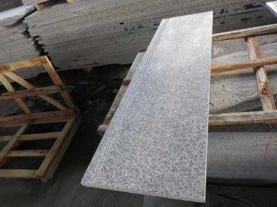 G602 Rosa Grey Granite Staircase with Anti Slip Grooves